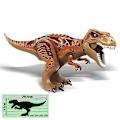 Pikkukuva 4 / 5: 1 kpl Jurassic Suurikokoinen Dinosaurusten Rakennuspalikat T-rex Quetzalcoatlus Baryonyx Action Figurit Lasten Leikkikalut Lahjat Pterosaur D