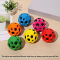 Miniatyrbilde 4 av 5: Space Balls Extreme Høyhoppende Ball & Pop Lyd Meteor Space Ball Leke, Gummihoppball Sansestimulerende Ball, Sports Treningsball For Innendørs Utendørs Lek, Orange