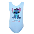 Pikkukuva 1 / 3: Tyttöjen lasten Stitch-printti uimapuku yhdellä kappaleella, piirretty monokini bikinin uimapuku uimapuvuksi 7-12 vuotta Sky Blue 11-12Y