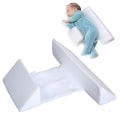 Miniatyrbillede 3 af 4: Baby Side Sleep Pude - Anti-Opkastning Kilepositionering [ege] Gray