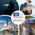 Miniatyrbild 4 av 5: Advent Fiskekalender 2024, Fisketackelkalender, Julnedräkningskalender - 24 Dagars Sötvattens Fisketackelset