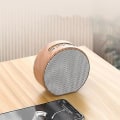 Miniatyrbild 5 av 5: Träimitation Trådlös Bluetooth-högtalare Bärbar Mini Subwoofer Stereo Högtalare white