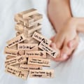 Miniatyrbild 2 av 6: Blocktorn Spel Paraktiviteter Dejtkväll Tumlande Torn S