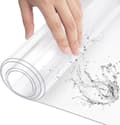 2 mm Waterproof Transparent Tablecloth, Rectangular PVC Tablecloth, Transparent Protective Tablecloth, 70x120 cm 70*120cm