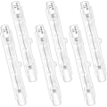 Miniatyrbillede 1 af 5: Pakke med 6 Halogenpærer R7s 78mm 100w 230v, Dæmpbar Halogenrørlampe, Varmt Hvidt 2700k, 1500lm, Lineær Halogenspotlight, Til Landskabsbelysning, Wor