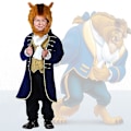 Pikkukuva 1 / 4: 2-9-vuotiaiden lasten Kaunotar ja Hirviö Halloween-asu, Hirviöprinssi-pukeutumispuku XS