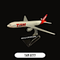 Miniatyrbild 1 av 5: Skala 1:400 Metallflygplansmodell Emirates Airlines A380 B777 Diecast Modell Flygplan Samlarföremål Leksaker För Pojkar 144.TAM B777