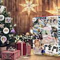 Miniatyrbillede 2 af 5: 2023 Taylor Swift Fans Julekalender 24 Dage til Jul Nedtællingskalender Vedhæng Blind Box Julegave style 4