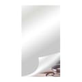 Self-Adhesive Acrylic Mirror, Mirror Tiles, Flexible Mirror Sheets Wall Decals, Frameless Mirror 50cm*100cm*0.2mm