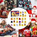 Miniatyrbild 4 av 5: Gummianka Badleksaker 24 Dagar Julkalender 2024, Julleksaker Presenter För Vuxna Barn Flickor Pojkar