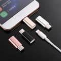 Miniatyrbild 3 av 3: 8Pin Lightning hona till USB-C Type-C hane adapteromvandlare stöder laddning och synkronisering Silver Silver