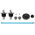 Miniatyrbillede 1 af 4: Rc DIY Dele til A959 A979 A959-b A979-b Rc Bil Metal Opgraderingstilbehør Metal Gear Differential A
