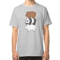Pikkukuva 1 / 5: We Bare Bears? Grizzly, Panda ja Jääkarhu T-paita white XXL