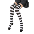 Miniatyrbillede 2 af 4: Strømper Pantyhose Lange Strømper Regnbue Lår Rollespil Fest Type 32