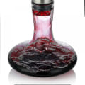 Miniatyrbilde 2 av 5: Vinkaraffel med integrert lufter og filter, Vinkaraffel, Vinkaraffel, Vinkaraffel, Vingave, Blyfri 100% håndblåst krystallglass, Vin