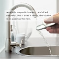 Pikkukuva 3 / 5: Yesido C83 Magneettinen Auton Puhelinteline Lazy Sinkkiseos Ohut Puhelimen Kiinnitysjalusta Silver