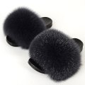 Miniatyrbillede 1 af 4: Sommerpels-Tøfler Fluffy Søde Plys Damestøfler Luksuriøse Charmerende Sandaler Xnr153 37