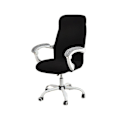 Miniatyrbild 2 av 4: Kontorsstolsöverdrag Dator Swivel Stolsöverdrag Elastiskt Skrivbordsstolsöverdrag Universellt (Endast inklusive stolsöverdrag) Black M