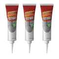 3 stk. muggfjerner gel, mild muggfjerner for vaskkant, keramiske fliser, muggfjerner, veggmuggfjerning, keramiske fliser 20g