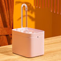 Miniatyrbillede 3 af 4: 2023 Katte Vandfontæne - Automatisk Vandfontæne til kæledyr, 1,5 L Hundevanddispenser, Filter til kæledyr Pink