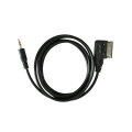 Miniatyrbillede 3 af 5: Mmi Modificeret Aux Lydkabel 3.5mm Datakabel Bil Mp3 Aux Lydkabel Til A3/a4/a5/a6/a8/q5//r8/