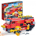 Miniatyrbillede 2 af 2: BanBao Interlocking Blocks Brandbil 7103 (288 Dele)