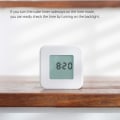 Miniatyrbillede 4 af 5: Mooas Multi Cube Timer/roterende Timer, Enkel Betjening, Ur & Timer (hvid) Mint Green