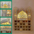 Miniatyrbild 5 av 5: Ramadan Kalender, Återanvändbar Träkalender Med 30 Lådor, Eid Mubarak Dekoration, Ramadan Kalender