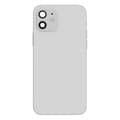 Fullt chassis - AVIZAR - iPhone 12 - Hvit - Sentralramme - Bakglass - Erstatning Vit