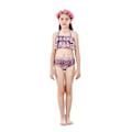 Miniatyrbild 3 av 5: 3-delat set flicka sjöjungfru svans bikini badkläder set STYLE 3 STYLE 3 130cm