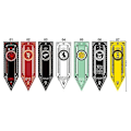 Miniatyrbilde 1 av 5: Game of Thrones Hengeflagg Stark Targaryen Lannister Banner For Hjemmefest Dekorasjon 06 Night Watch