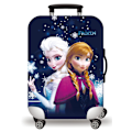 Pikkukuva 4 / 4: Jinzhaolai Kawaii Frozen Elsan Anime-hahmoinen Joustava Matkalaukun Suojakotelo Pölysuoja Tytöille Lahja Matkavarusteet 18''-28'' Matkalaukulle H4022 M