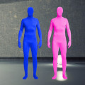 Miniatyrbillede 2 af 5: Helkropsdragt, Helkrops Fotografering Chroma Key Bodysuit Stræk Kostume Til Foto Video Special Effekt Festival Cosplay Red 160CM
