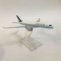 Pikkukuva 5 / 5: 16 cm Lentokone Malli Lentokone Malli Cathay Pacific A350 Lentokone Malli Leikkikalut 1:400 Valettu Metalli Airbus A350 Lentokone Leikkikalut