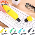 Pikkukuva 2 / 5: Mini-imuri Keyboard-puhdistusharja Kannettavan tietokoneen kuoren puhdistusharja Pölyharja Kannettava USB Yellow