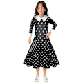 Pikkukuva 1 / 2: Wednesday Addams -sarjan asut/koristeet/peruukit naisille ja lapsille cosplay-juhliin ja naamiaisiin C 50pcs