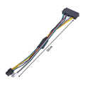 Miniatyrbilde 5 av 5: 24-pins til 6-pins PCI-e ATX hovedstrømadapterkabel for HP Z230 Z220 SFF arbeidsstasjonens hovedkort