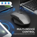 Miniatyrbillede 5 af 5: INPHIC PM6 Bluetooth 2.4G USB Trådløs Mus Computer Laptop PC Lydløs Genopladelig Opladning Hjem Ga Multicoloured C