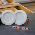 Miniatyrbilde 3 av 3: 100 stk Panel Lys Fjær Klipp Nedlys Holdende Klipp Lys Holdende Klipp Innfelt Lys Holdende Klipp (LGL) Oransje Orange 4.20X1.70X0.60CM