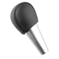Miniatyrbilde 1 av 5: Bil Gearskifte Knagg PU Lær Spak Shifter Håndkule For Volvo S60 V70 S60r V70r