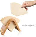 Miniatyrbild 3 av 5: Coffee Filter Holder, Filter-Free, Made from Renewable Bamboo and Wood.