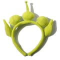 Miniatyrbild 4 av 4: Toy Story Alien Grön Huvudband Ögonboll Monster Plysch Klädaccessoar Cosplay