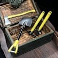 Miniatyrbillede 2 af 4: Metal Mini Spade, Hammer, Økse, Pickaxe Værktøj, Børns Uddannelse