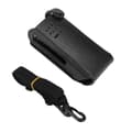 Motorola GP328D Walkie Talkie Hard Case with Belt Clip and Shoulder Strap