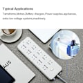 Miniatyrbillede 4 af 5: Kuoyuh 88 Serie 5a 10a 15a 20a 25a 30a Automatisk Nulstilling Termisk Overbelastningsbeskyttelsesafbryder Kredsløbsafbryder til Luftkompressor Waterproof Cap