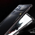 Pikkukuva 4 / 4: Metallike Kotelo ZTE Nubia Red Magic 9 Pro/9 Pro+ -puhelimille Black Purple