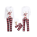 Miniatyrbillede 4 af 5: Julegave Matchende Familiepyjamas, Elg Print Julepyjamas, Mor S Mødre Mothers s