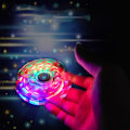 Miniatyrbillede 2 af 5: Lysende LED-lys Fidget Spinner Håndtop Spinners Gløder i Mørke Lys EDC Figet Spiner Finger Stressaflastende Legetøj Blue