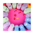 Miniatyrbillede 4 af 5: Kid Craft DIY Scrapbogs Kortfremstilling Papirformer Mini Hulstans Stans Legetøj