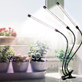Miniatyrbilde 3 av 5: Justerbar vekstlys - LED, Timer Svart